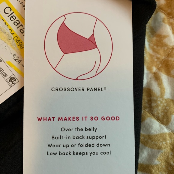 Isabel Maternity by Ingrid & Isabel Black Leggings. NWT - Picture 4 of 9